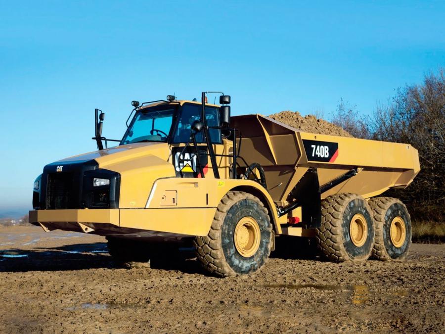  Caterpillar 740B 2012 года  (фото 1 из 4)